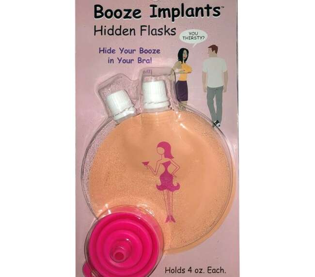 2 Bottles Booze Implants