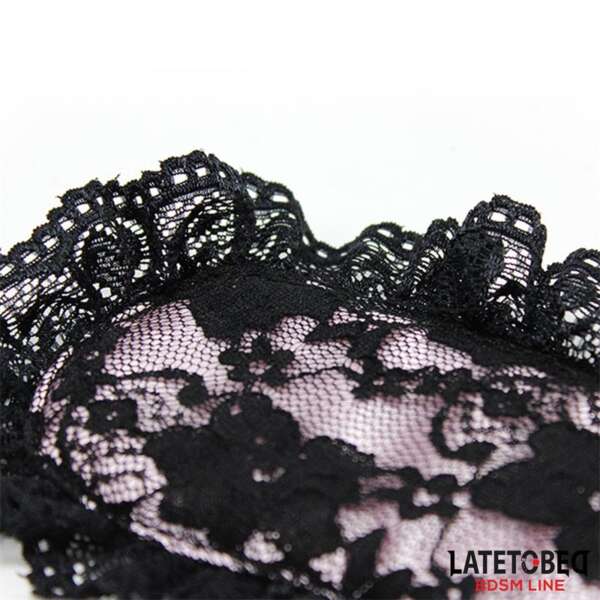 2 Piece Set Lace lindfold and Handcuffs – Image 6