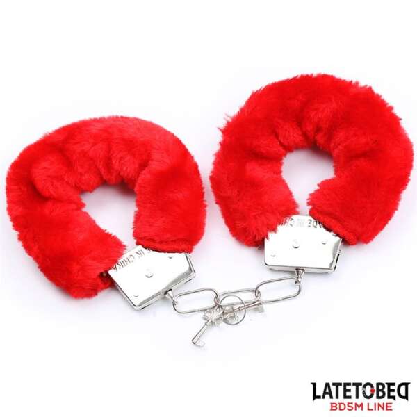 3 Pieces Bondage Set Cuffs, Eye Mask and Feathers – Image 3