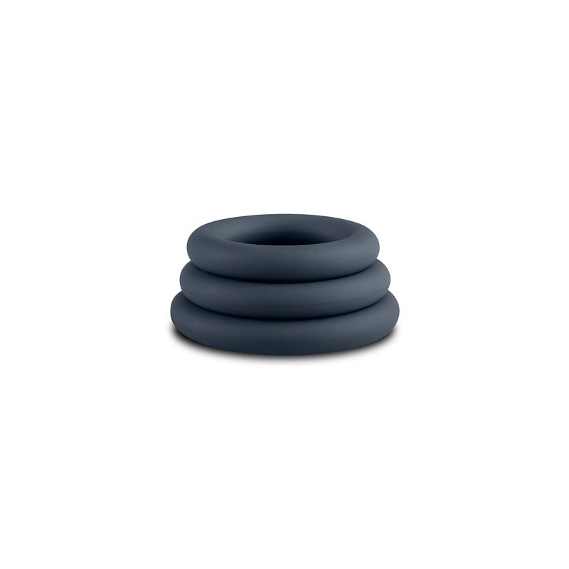 Set 3 Pieces Cock Ring Silicone – Image 4