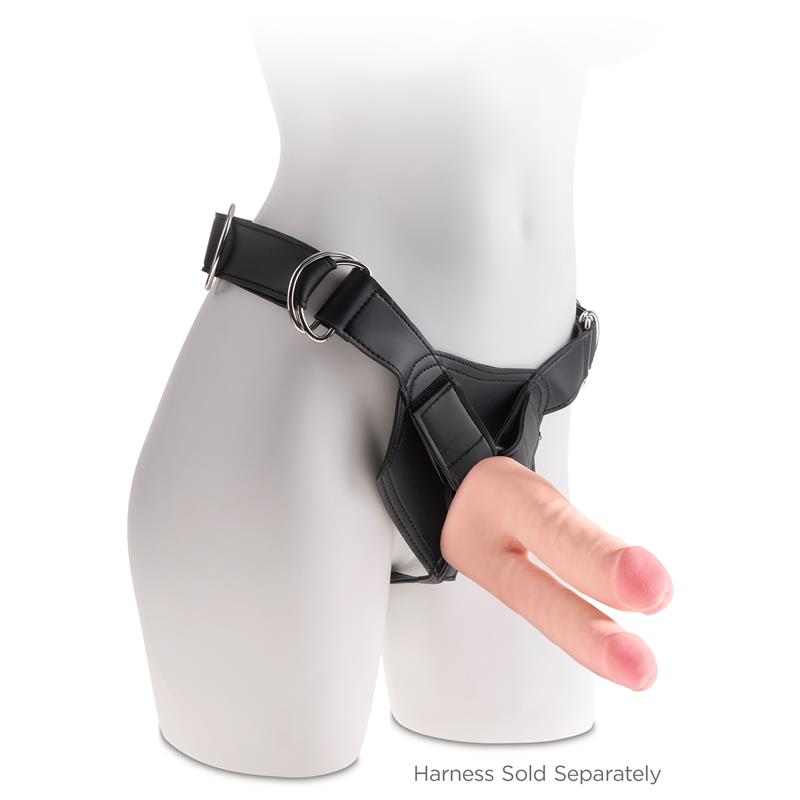 3D Triple Density and Double Penetration Dildo Plus 9.5 Flesh – Image 7