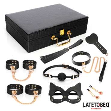 8 Piece Bondage Kit with Storage Case