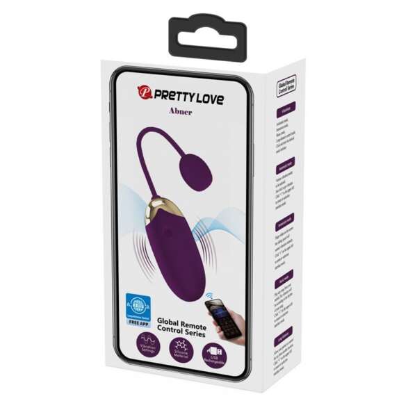 Abner Vibrating Egg with App Lilac – Image 3