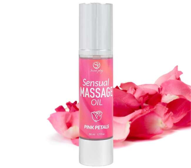 Sensual Massage Oil Pink Petals 50 ml.