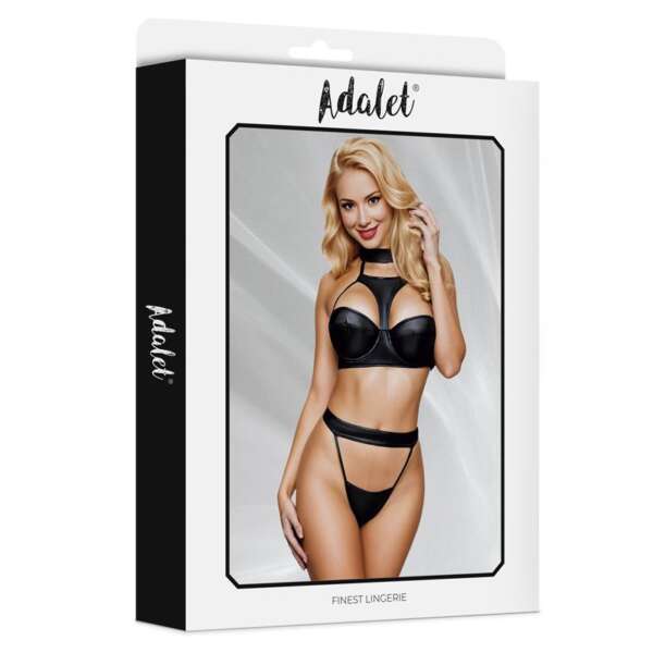Addis Bra Set with Choker and High-Waisted Thong – Image 5
