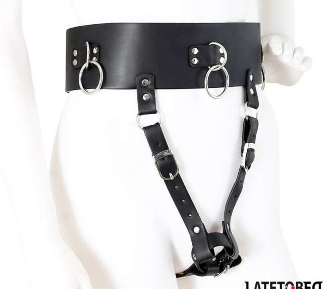 Adjustable Female Chastity Belt