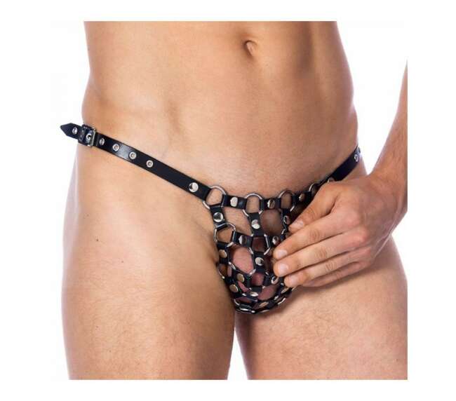 Adjustable Thong with Ring Crotch