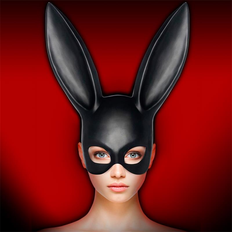 Allicia Bunny Mask Black – Image 3