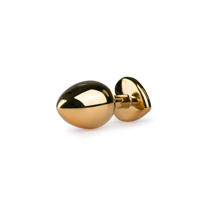 Metal Anal Plug No. 7 - Gold / Pink – Image 5