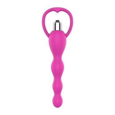 Anal Chain with Vibration Pink