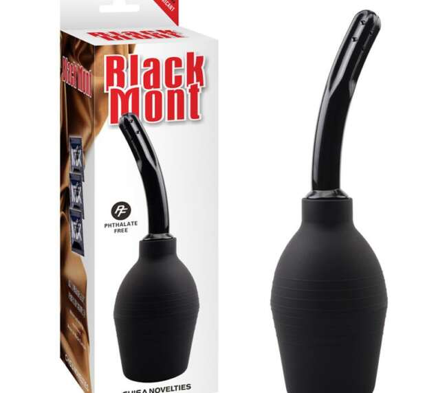 Anal Douche Booty Cleanse 25.5 cm Black