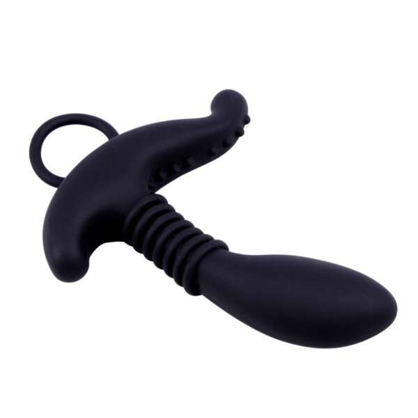 Anal Stimulator Booty Exciter Silicone Black – Image 6