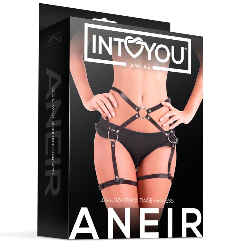 Aneir Leg and Wait Bondage Harness Adjustable – Image 4