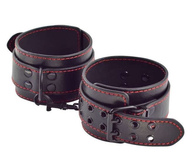 Ankle Cuffs Bondage Black