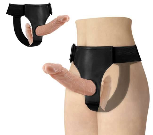 Arnés con Dildo Doble 7.1 + 5.9