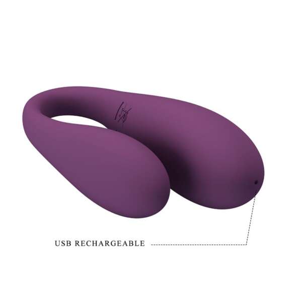 August Vibrador de Parejas App Remote Lila CL12 – Image 9