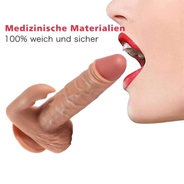 Austin Dildo with 10 Modes of Vibration and Clitoris Stimulator – Image 6