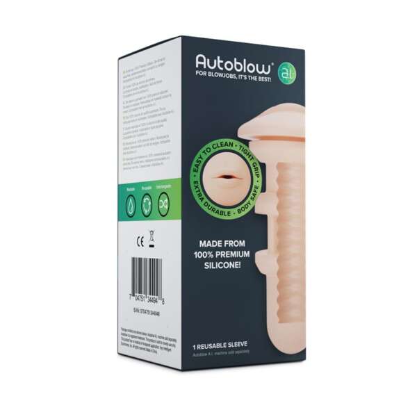 Autoblow A.I. Silicone Mouth Sleeve – Image 3