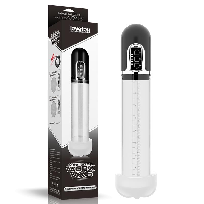 Automatic Penis Pump Maximizer Worx VX5 USB Mouth – Image 5