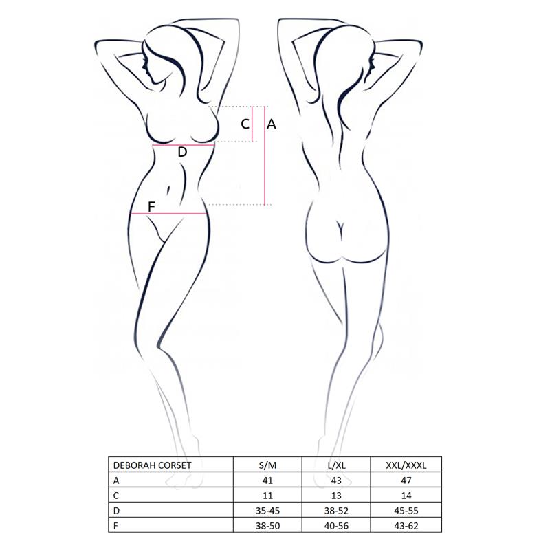 Deborah Corset Black – Image 3