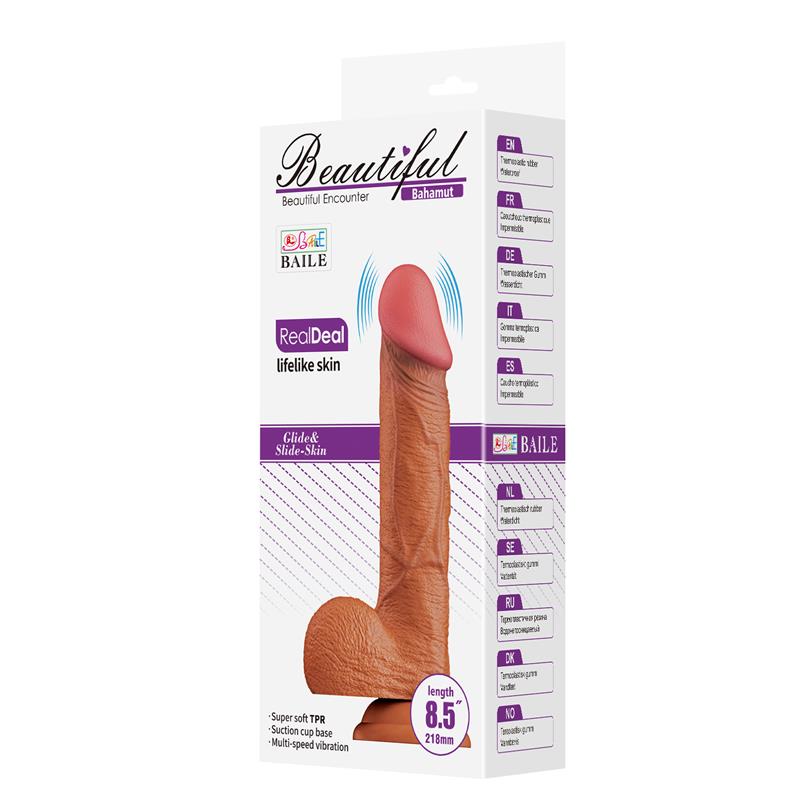 Bahamut Vibrating Dildo with Remote 8.5 – Image 5