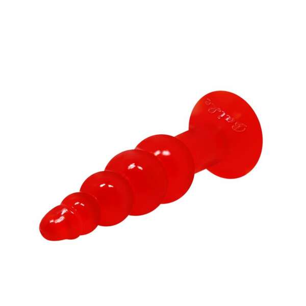 Baile Bulbous Shaped Butt Plug Orange – Image 4