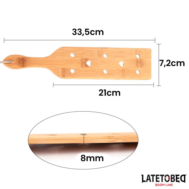 Bamboo paddle 34 cm – Image 3