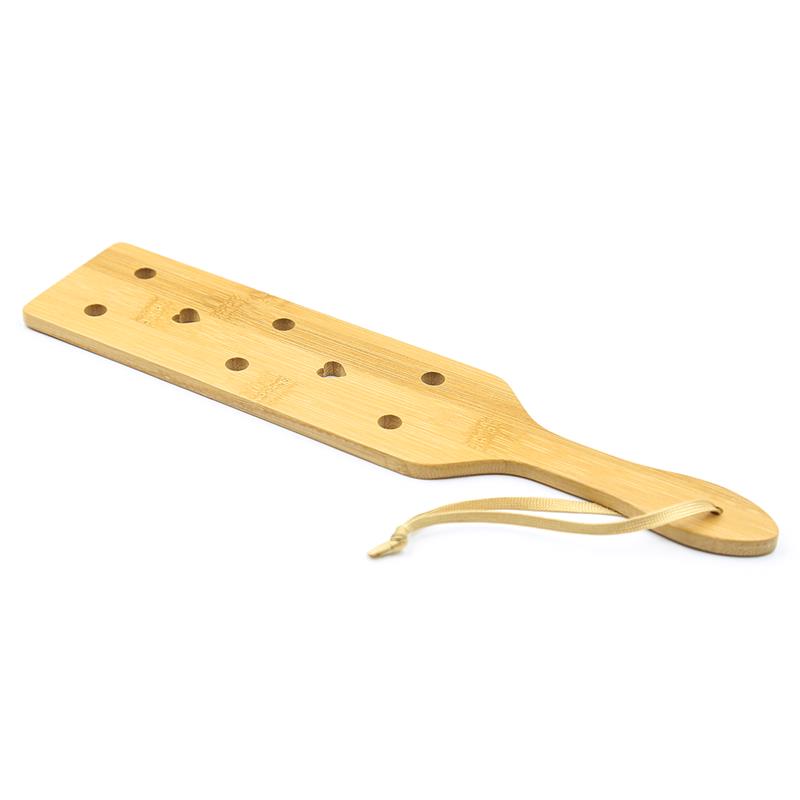 Bamboo Paddle with Hearts 33 cm – Image 7
