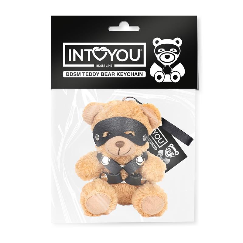Bearly Keychain BDSM Teddy Bear with Chest Harness – Image 11
