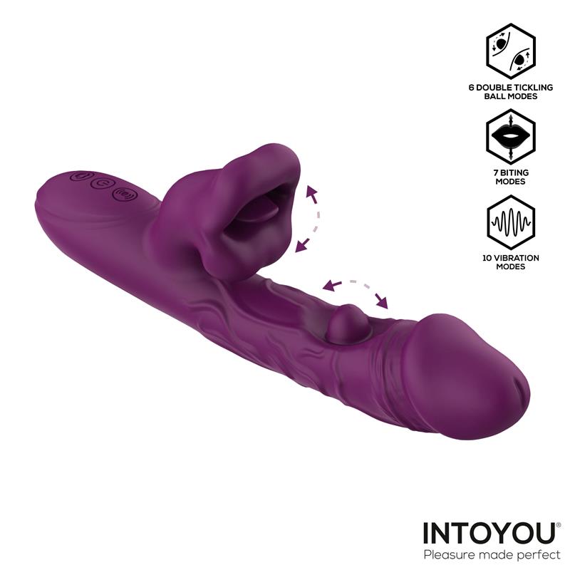 Bella Vibe with Double Tickling Ball and Biting 3 Motors – Image 7