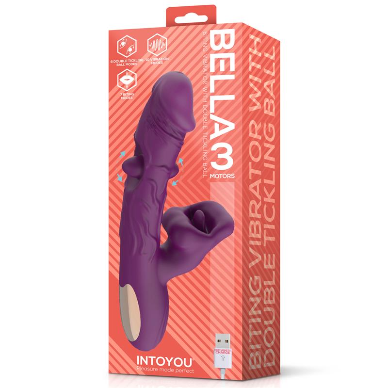 Bella Vibe with Double Tickling Ball and Biting 3 Motors – Image 8