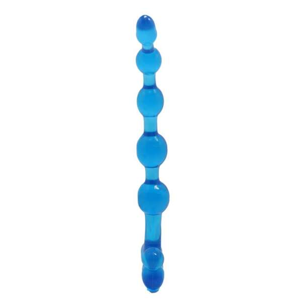 Bendy Twist Anal Beads Blue – Image 6