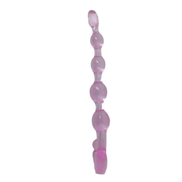 Bendy Twist Anal Beads Pink – Image 7