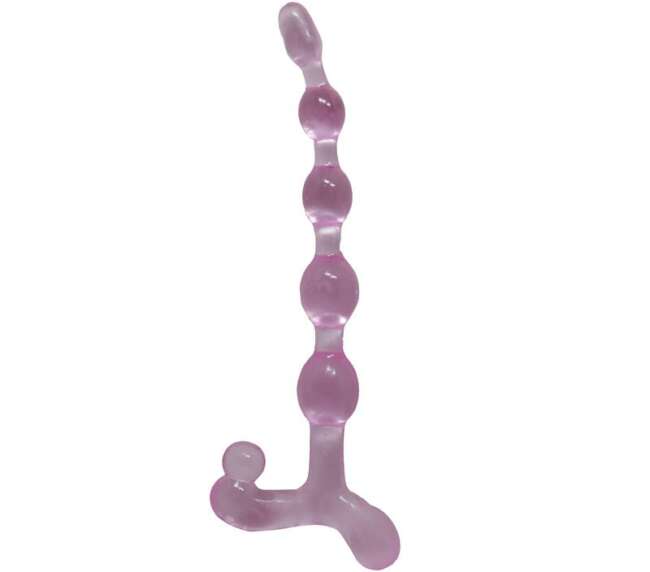 Bendy Twist Anal Beads Pink