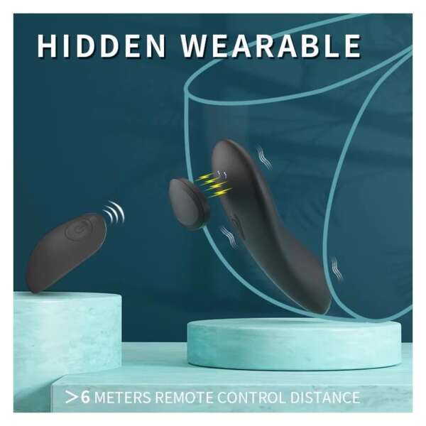 Bengi Panty Stimulator Remote Control Liquified Silicone Unibody – Image 9