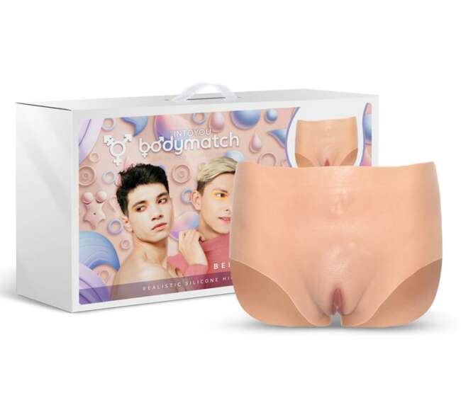 Bennie Realistic Vagina and Anus Panties Liquid Silicone Size S