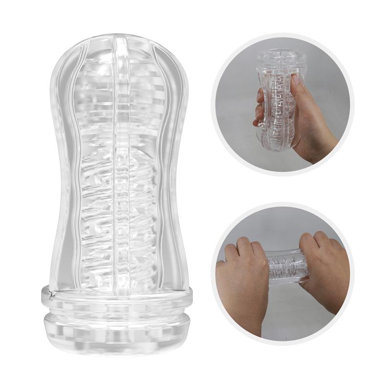 Black Hole Ball-Rolling Masturbator Cup Pink – Image 3