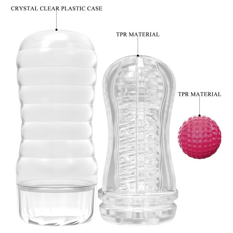 Black Hole Ball-Rolling Masturbator Cup Pink – Image 6