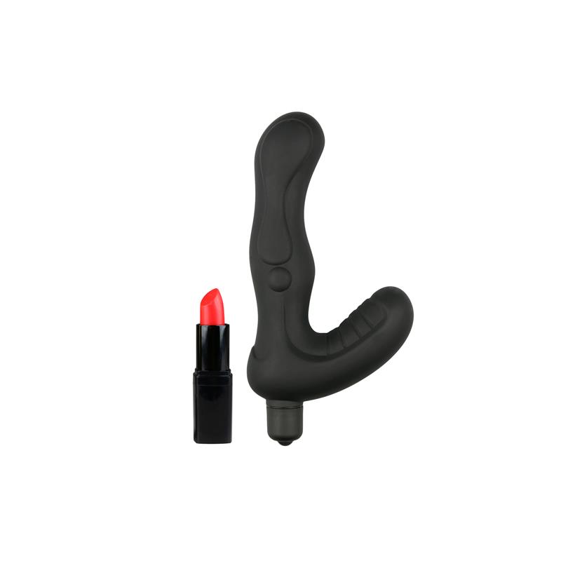 Black Silicone Perineum Tickler – Image 3