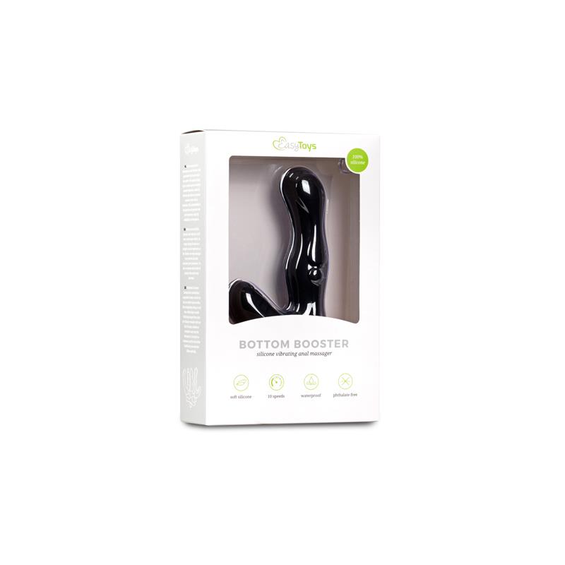 Black Silicone Perineum Tickler – Image 4