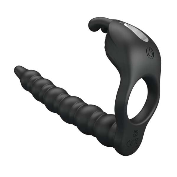 Blackney Cock Ring Vibrator Plug Silicone – Image 3