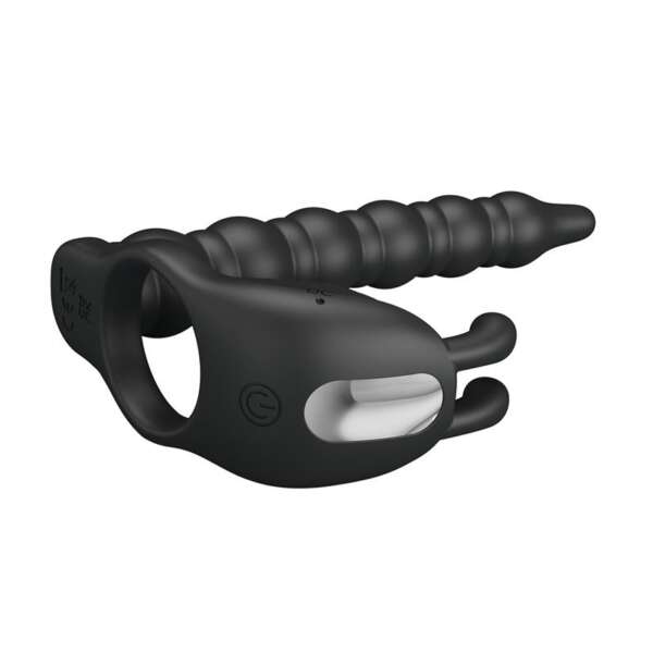 Blackney Cock Ring Vibrator Plug Silicone – Image 7