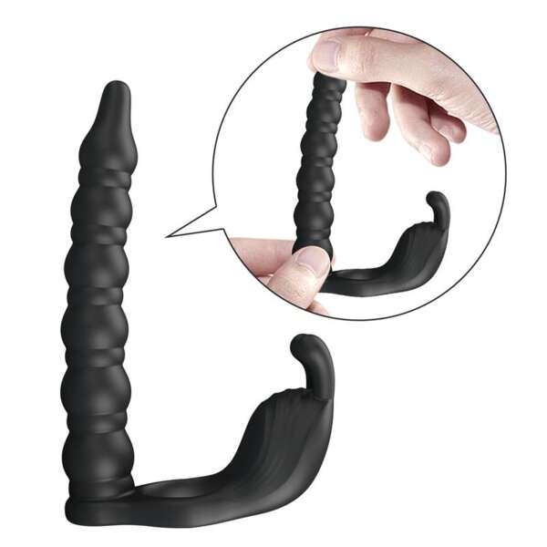 Blackney Cock Ring Vibrator Plug Silicone – Image 9