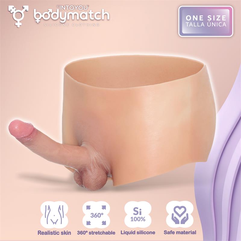 Blayke Boxer with 18 cm Built-in Penis Liquid Silicone One Size – Image 6