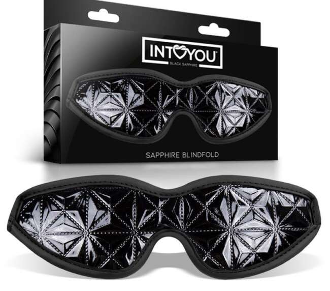 Blindfold Sapphire Vegan Leather