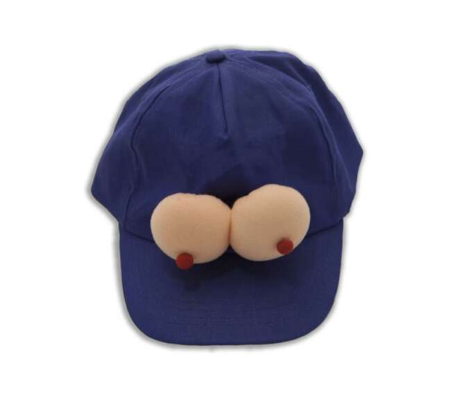 Blue Cap with Tits