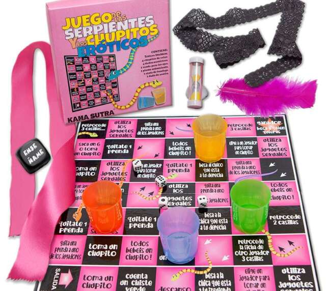 Board Game Snake Erotic Shot