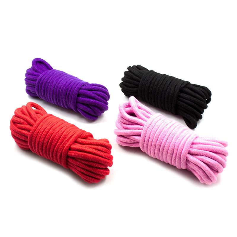 Bondage Cotton Rope 10 Meter Pink – Image 3