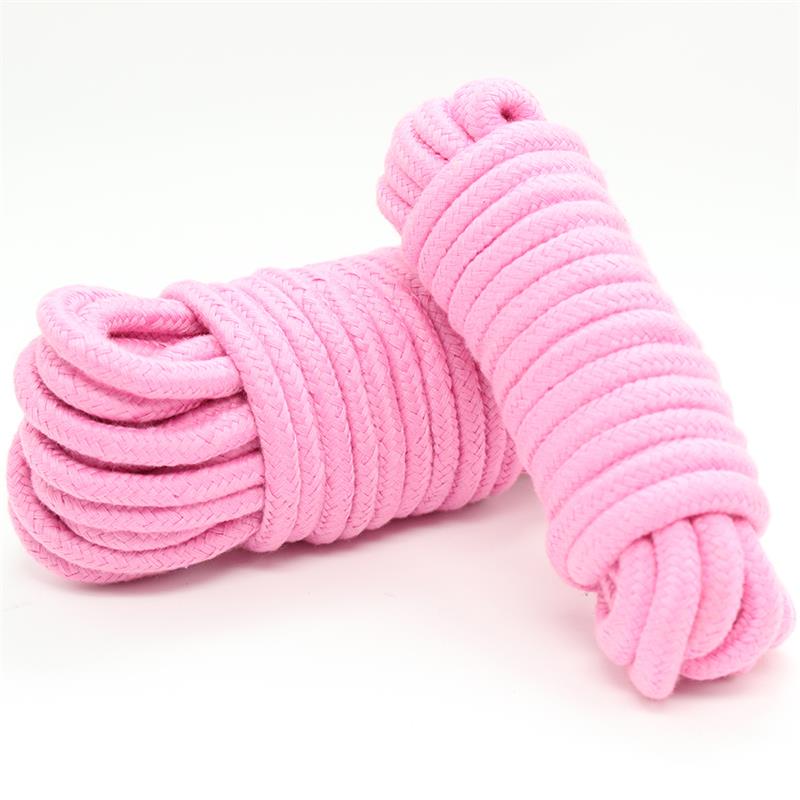 Bondage Cotton Rope 10 Meter Pink – Image 4
