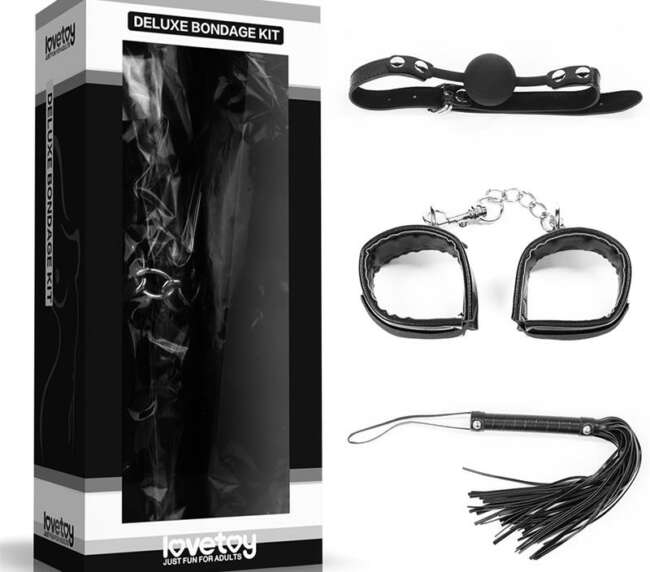 Bondage Kit Deluxe Negro